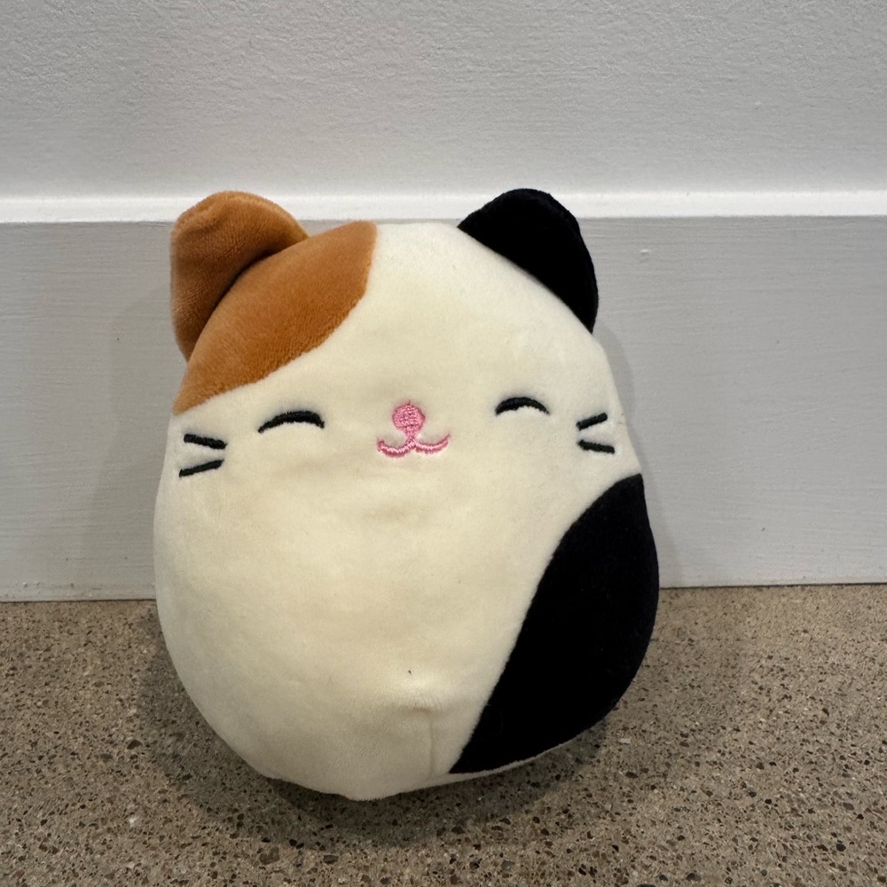 Squishmallows Calico Cat Plush - Brown, Black, White